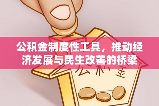 宕昌公积金制度性工具，推动经济发展与民生改善的桥梁