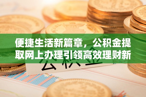 宕昌便捷生活新篇章，公积金提取网上办理引领高效理财新趋势