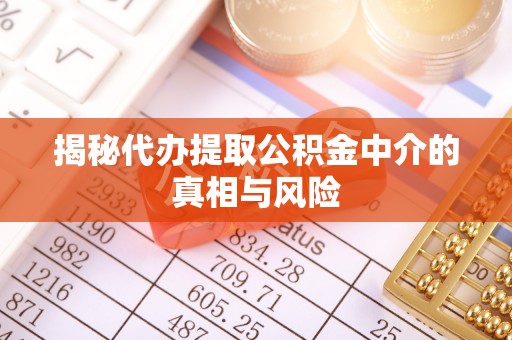 宕昌揭秘代办提取公积金中介的真相与风险