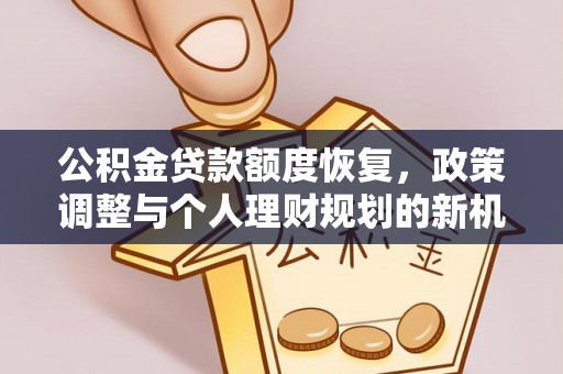 宕昌公积金贷款额度恢复，政策调整与个人理财规划的新机遇