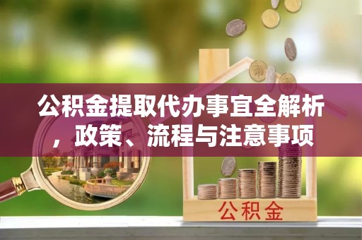 宕昌公积金提取代办事宜全解析，政策、流程与注意事项