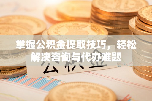 宕昌掌握公积金提取技巧，轻松解决咨询与代办难题
