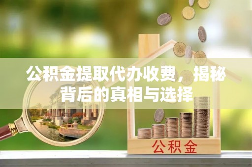 宕昌公积金提取代办收费，揭秘背后的真相与选择