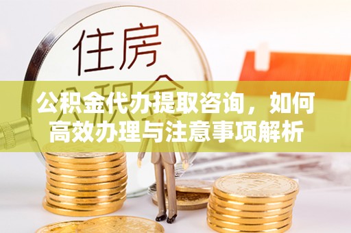 宕昌公积金代办提取咨询，如何高效办理与注意事项解析