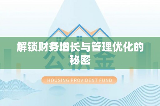 宕昌解锁财务增长与管理优化的秘密