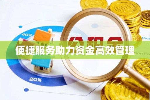 宕昌便捷服务助力资金高效管理