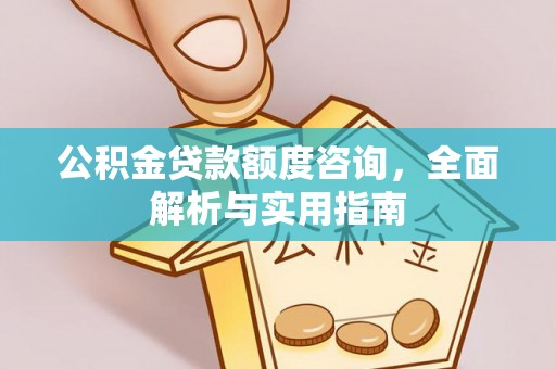 宕昌公积金贷款额度咨询，全面解析与实用指南