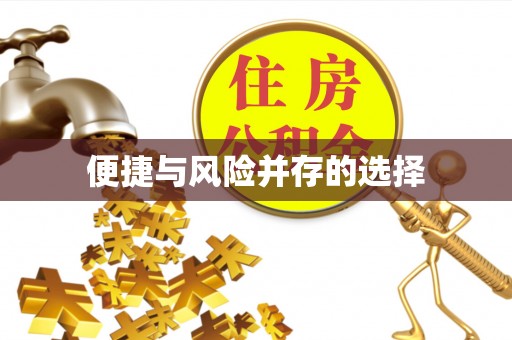 宕昌便捷与风险并存的选择